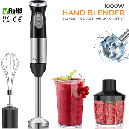 1000W Hand Blender and Chopper
