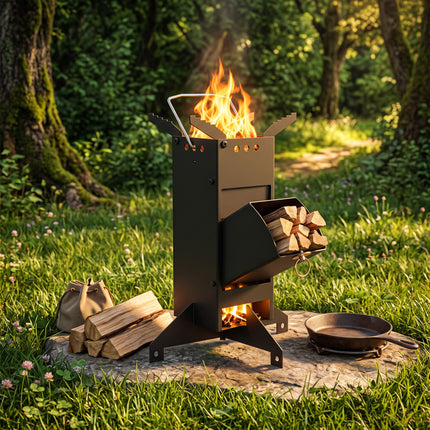 Rocket Wood Burning Stove