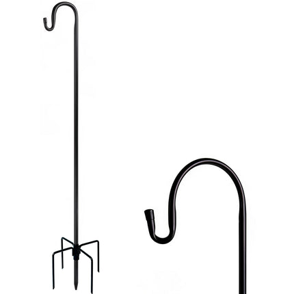 Bird Feeder Pole Tall Stake with 3 Height Settings