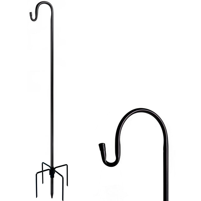 Bird Feeder Pole Tall Stake with 3 Height Settings