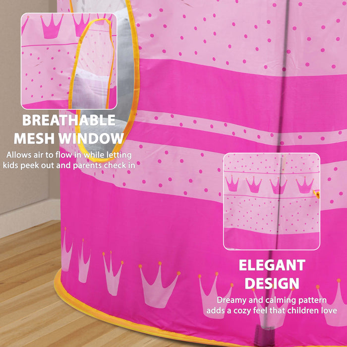 Kids Wizard & Princess Castle Tent Playing Tent