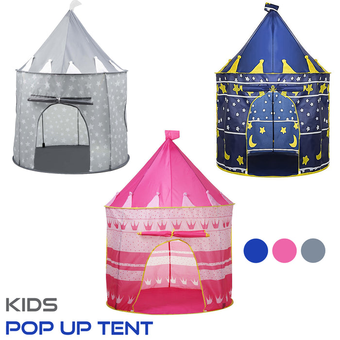 Kids Wizard & Princess Castle Tent Playing Tent