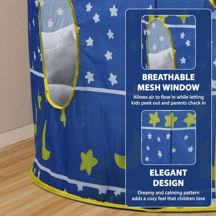Kids Wizard & Princess Castle Tent Playing Tent