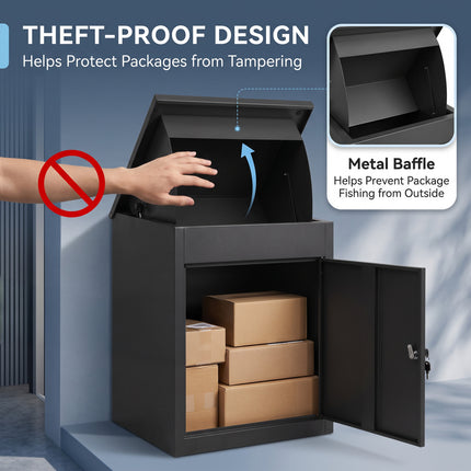 Lockable Extra Large Parcel Drop Box