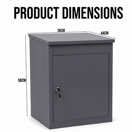 Extra Large Lockable Parcel Drop Box