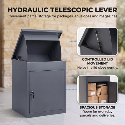 Extra Large Lockable Parcel Drop Box