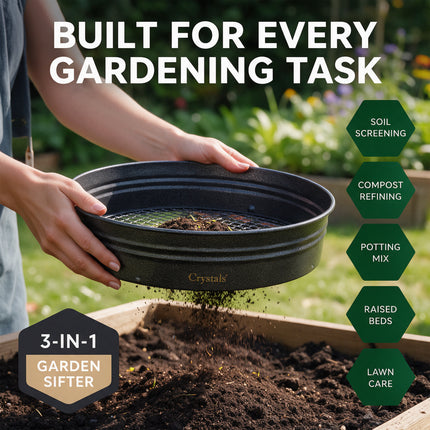 Metal Garden Sieve