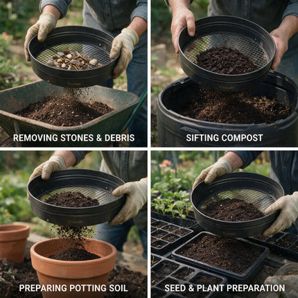 Metal Garden Sieve
