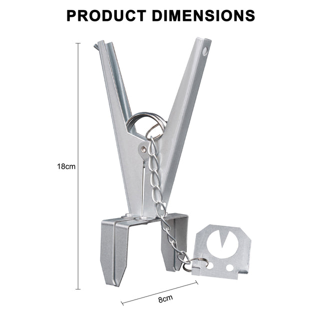 Heavy Duty Mole Claw Scissor Traps