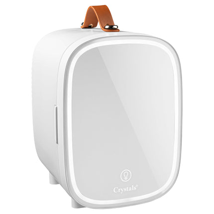 4L Mini Fridge with LED Mirror