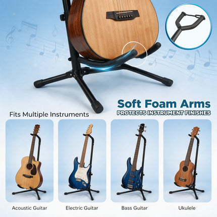 Tripod Telescopic Guitar Stand