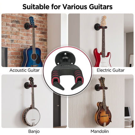 Wall Mounted Guitar Holder Hook