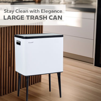 35L Press Top Rubbish Bin