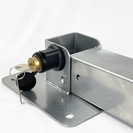 Foldable Parking Barrier Bollard - 73 x 18 x 46 cm