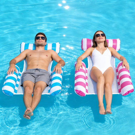 2x Inflatable Floating Water Hammock