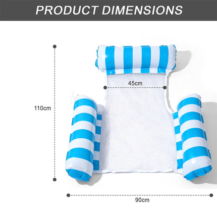 2x Inflatable Floating Water Hammock