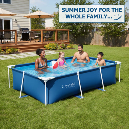 Crystals Steel Pro Family Pool - 2300/3300 Liters