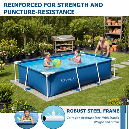 Crystals Steel Pro Family Pool - 2300/3300 Liters