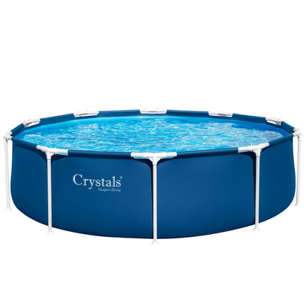 Crystals Steel Pro Frame Pool, 305 x 76 cm, Blue