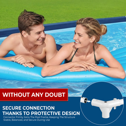 Crystals Steel Pro Frame Pool, 305 x 76 cm, Blue