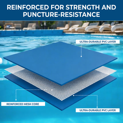 Crystals Steel Pro Swimming Pool Blue, 12 Feet x 30 Inches