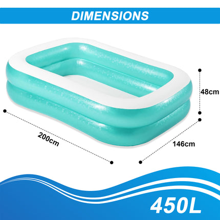 Crystals Inflatable Family Pool