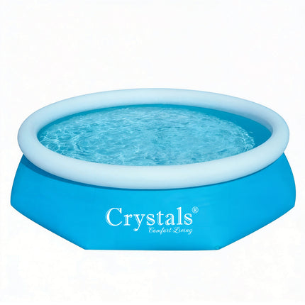 Crystals Inflatable Round Paddling Pool