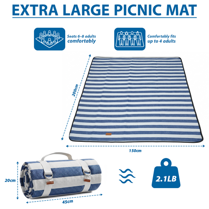 Waterproof Large Picnic Blanket