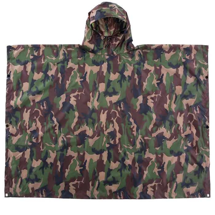 Heavy Duty Waterproof Poncho Adult