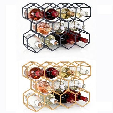 11 Bottle Wine Rack Holder