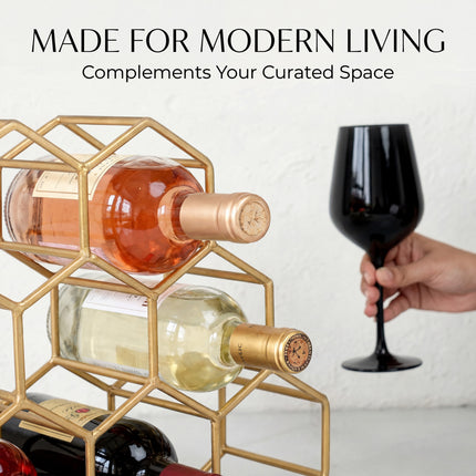 11 Bottle Wine Rack Holder