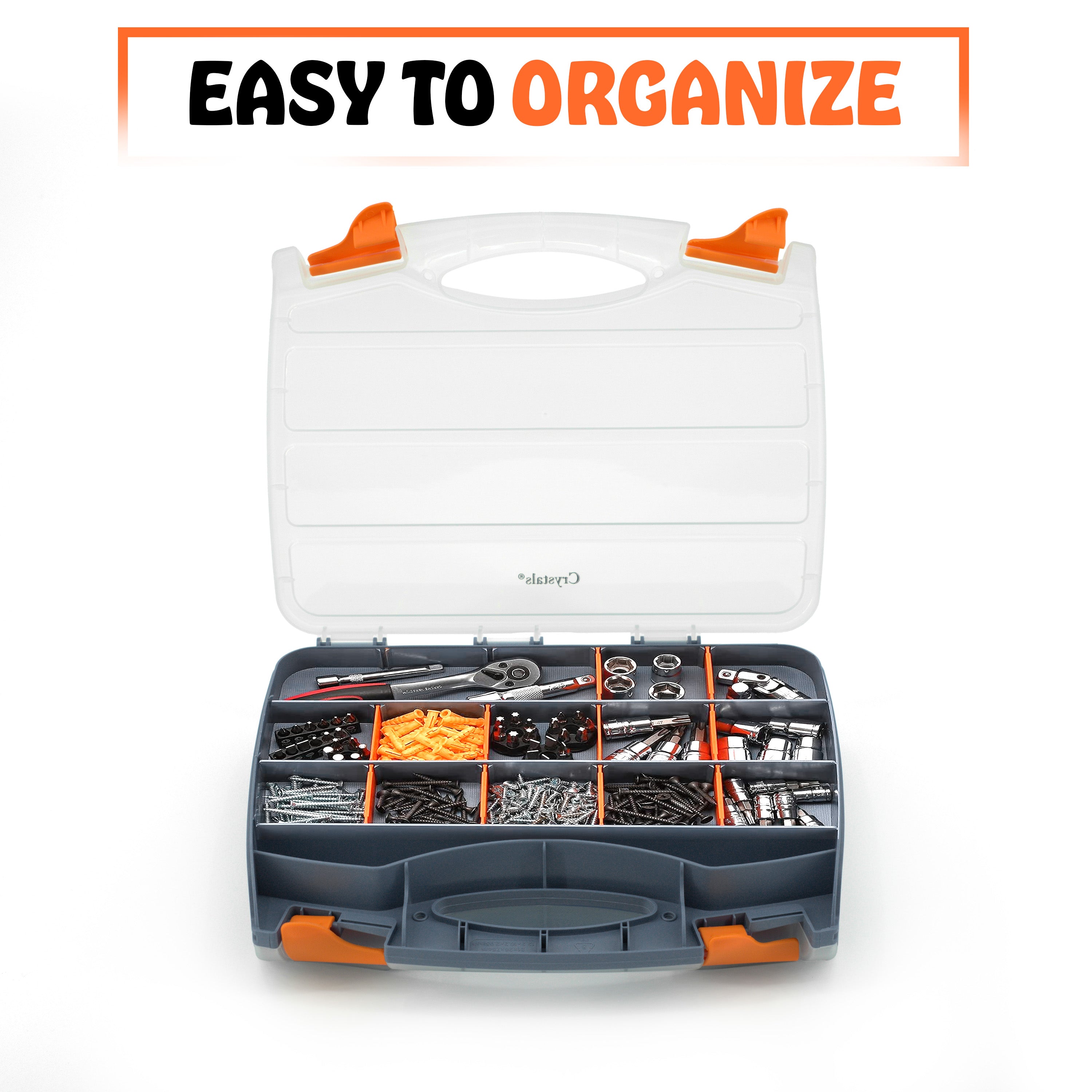 Brits Storage 32 Compartment Storage Box Storage Screw Tool – Brits Home Garden