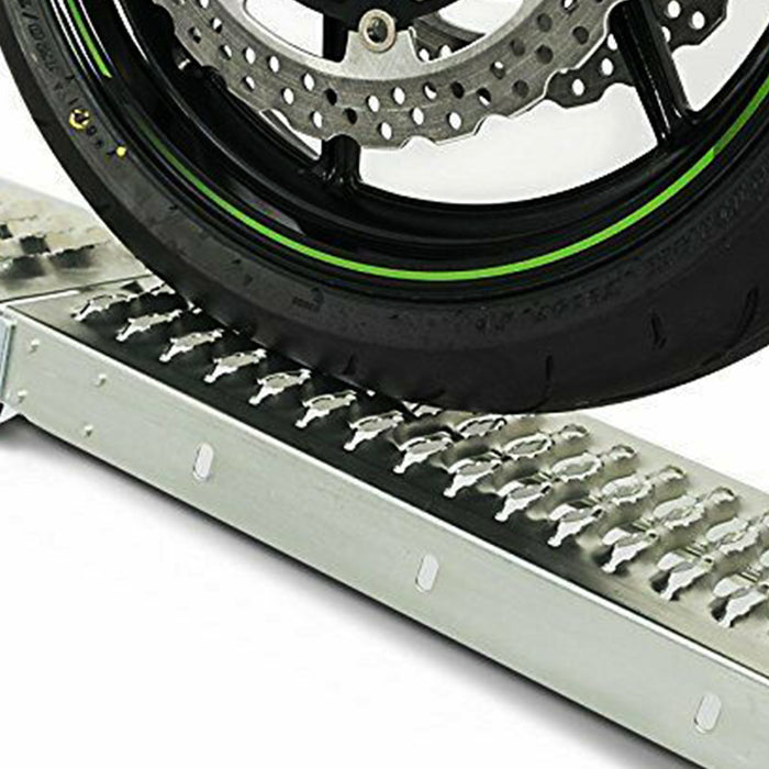 2-Pcs Steel Foldable Loading Ramp