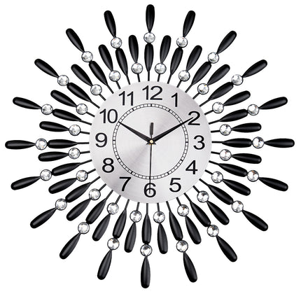 Crystals of Quartz Wall Clock