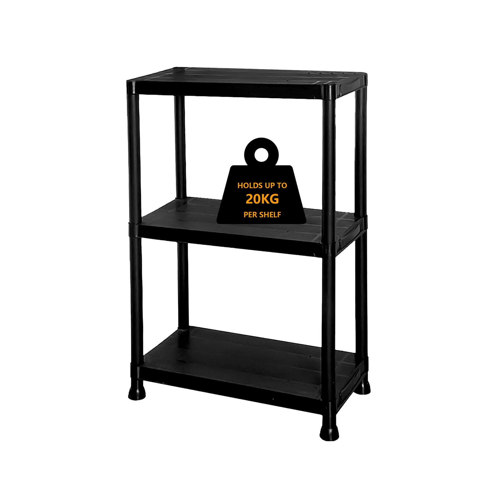 Racking Shelving 3/4/5 Tier Plastic Storage Unit