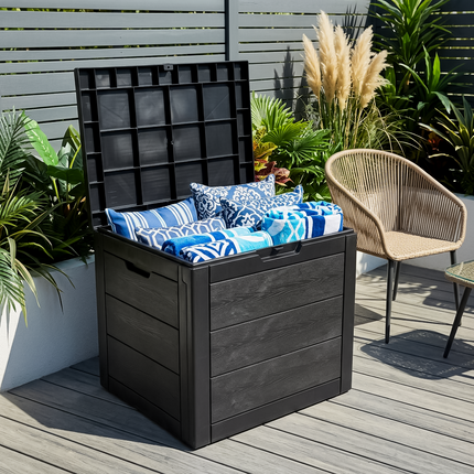 110L Outdoor Storage Box with Lid