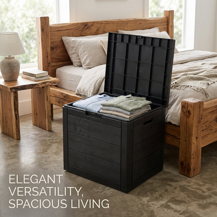 110L Outdoor Storage Box with Lid