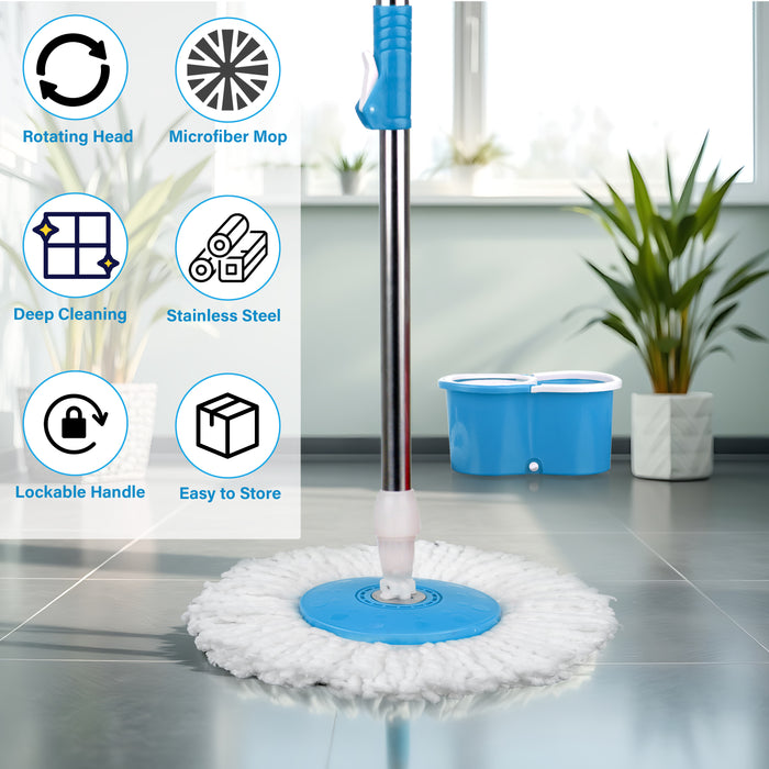 360° Spin Rotating MOP & Bucket Set