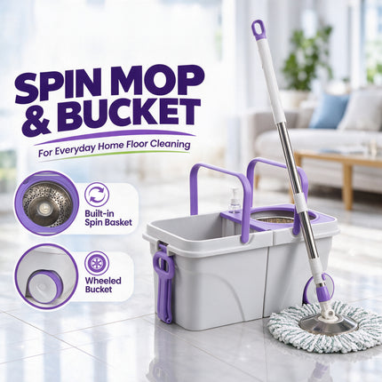 Steel Mop and Bucket Set Wringer