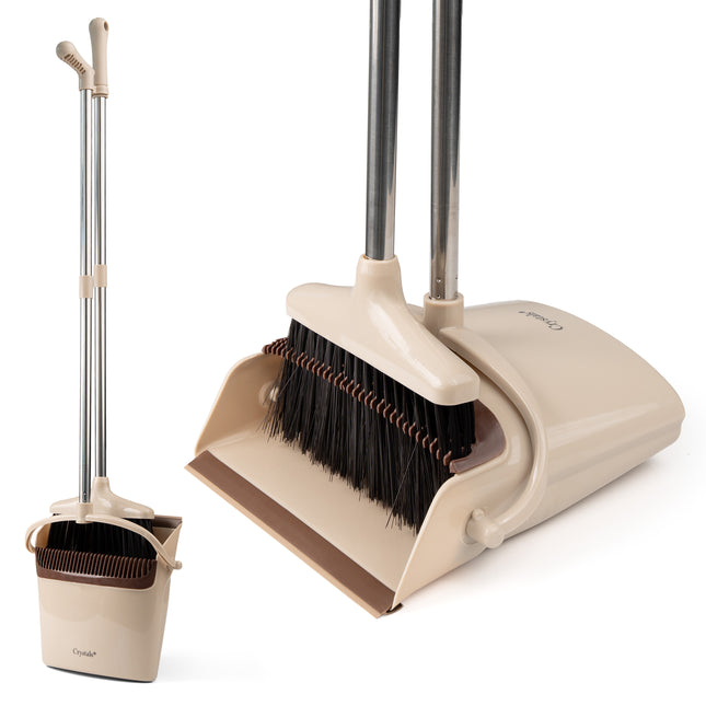 Long Handled Broom Dustpan Set