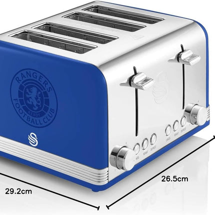 4 Slice Swan Rangers Toaster