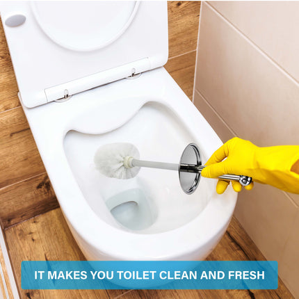 Stainless Steel Toilet Brush & Holder