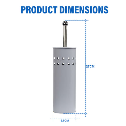 3L Pedal Bin and Toilet Brush Holder