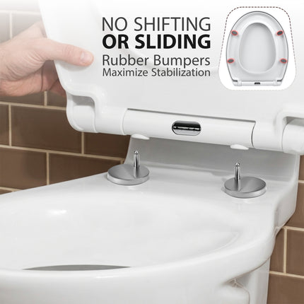 Soft Close Toilet Seat White