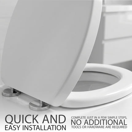 Soft Close Toilet Seat White
