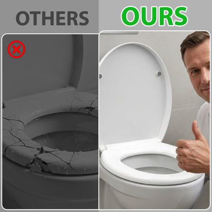 Soft Close Toilet Seat White