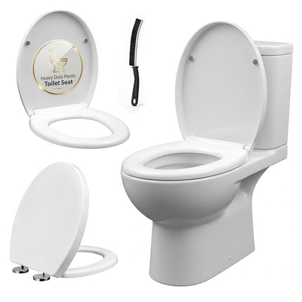 Soft Close Toilet Seat White