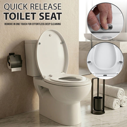 Adult Child Friendly Soft Close Toilet Seat