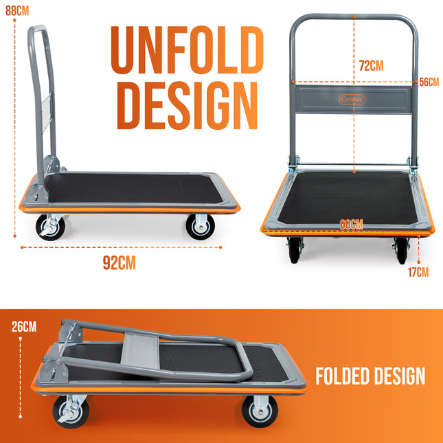 300kg Folding Platform Hand Sack Truck