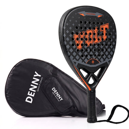 Padel Racket Carbon Fiber 375g & Bag